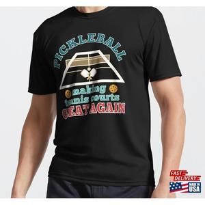 Pickleball Rules Active Tshirt  Unisex